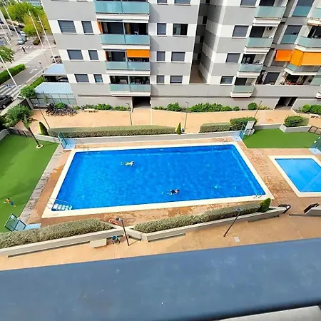 アパート Ambar Playa-grao Con Piscina Parking Ideal Familias